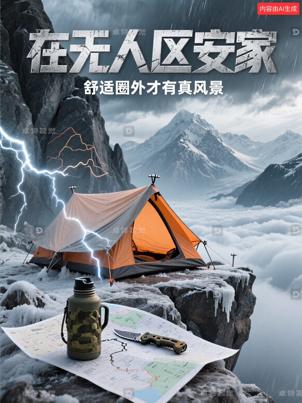抄作业！一键解锁AIGC露营海报新姿势！